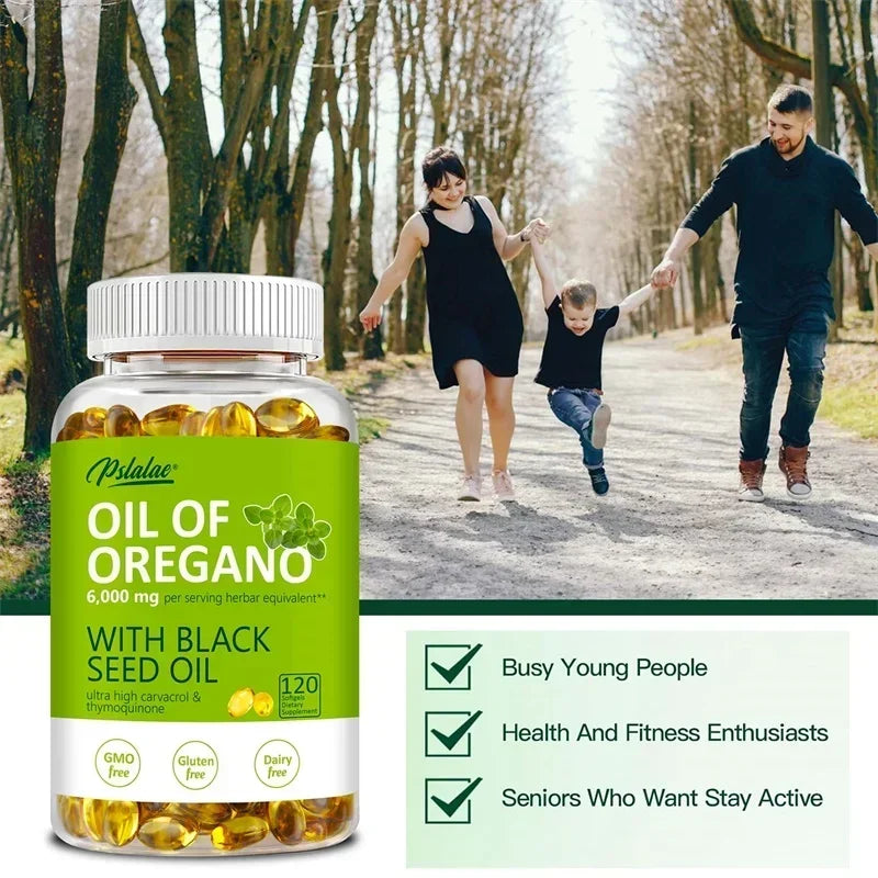 Oregano Oil Immune Support Supplement
