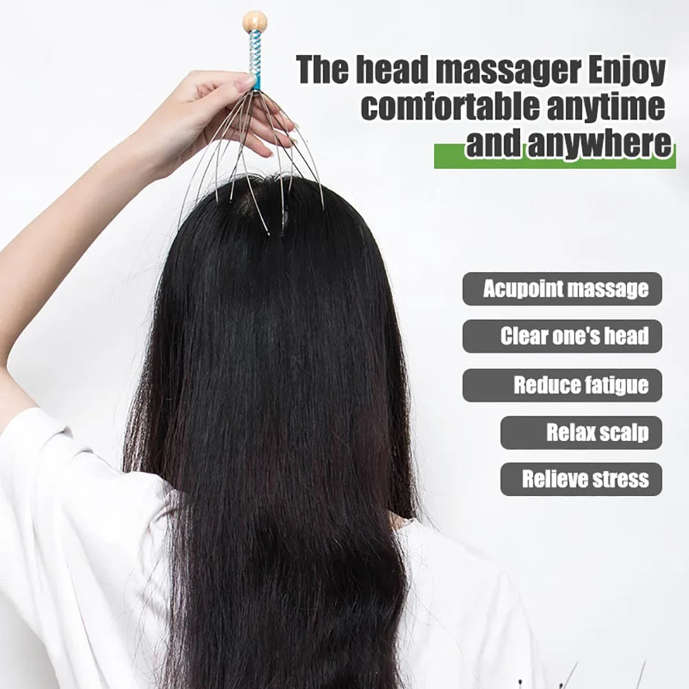 Octopus Scalp Massager - Relaxation Tool