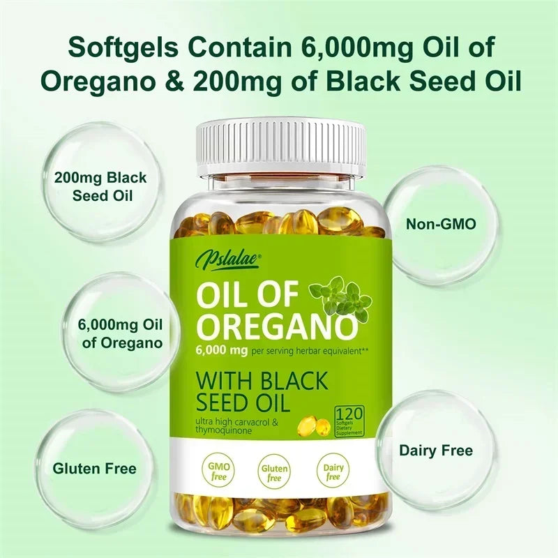 Oregano Oil Immune Support Supplement