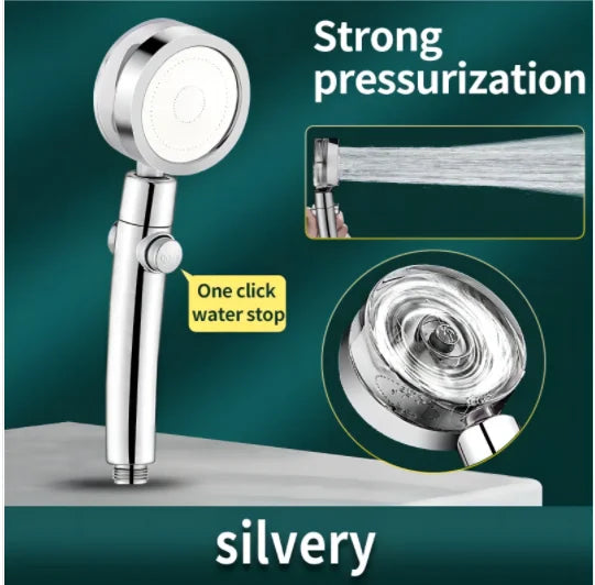 High-Pressure Adjustable Rainfall Shower Head