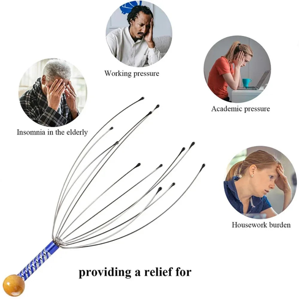Octopus Scalp Massager - Relaxation Tool