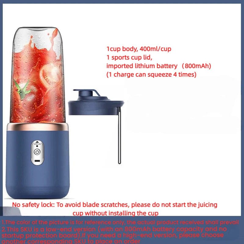 Portable USB Fruit Juicer