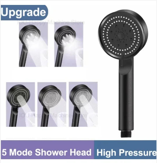 High-Pressure Adjustable Rainfall Shower Head