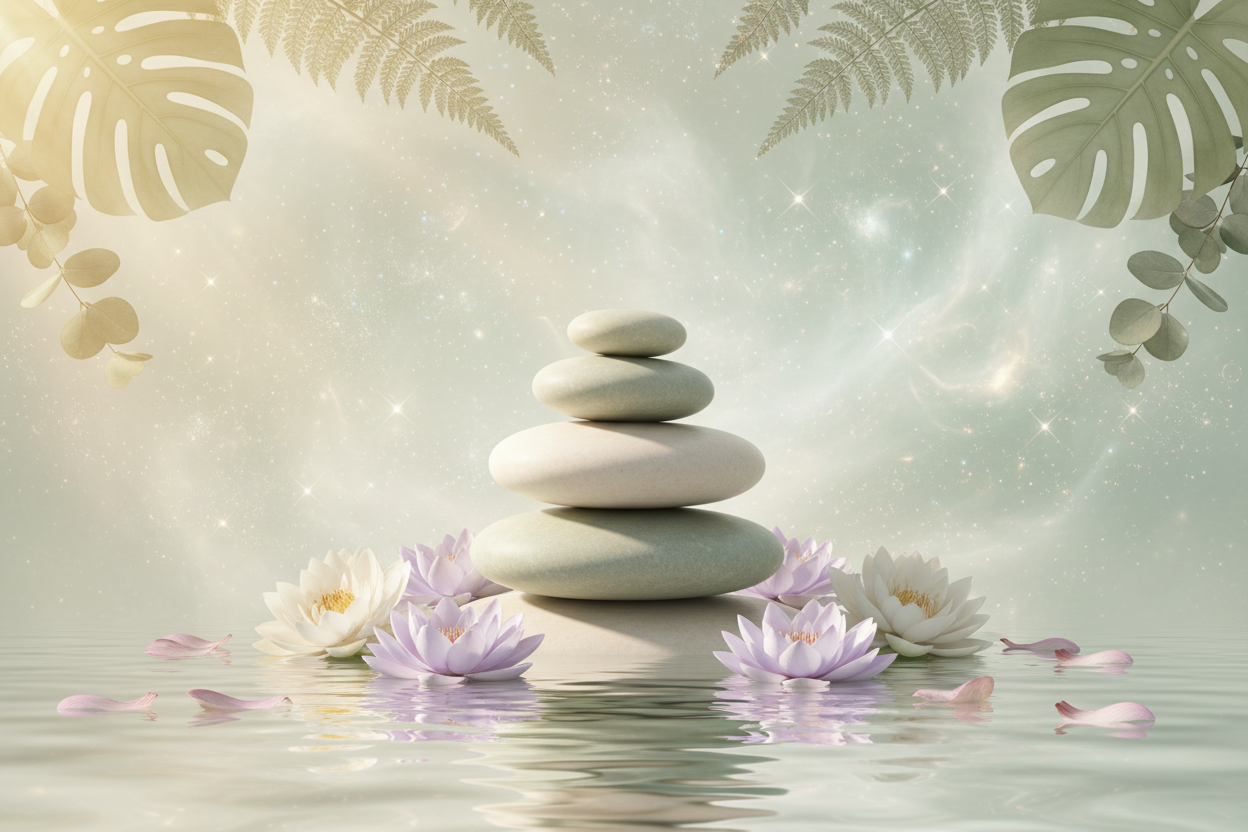 Stunning zen wellness banner